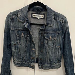 Express Jean Jacket Denim Top
